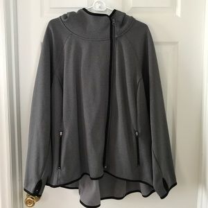 Lane Bryant Active Grey Jacket -Size 22 / 24 / 3X